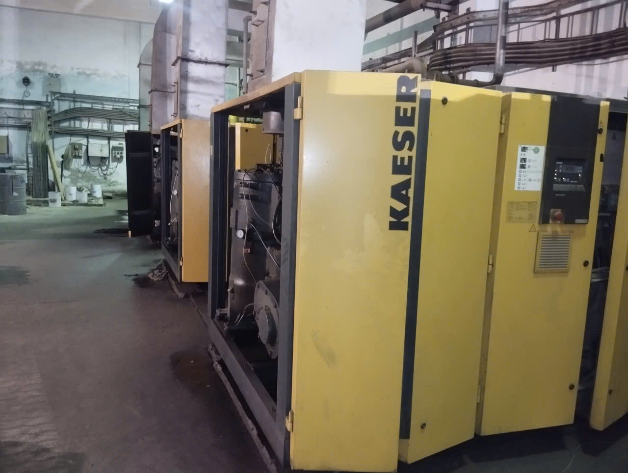 Đại tu máy nén khí KAESER 132 Kw DSD 241